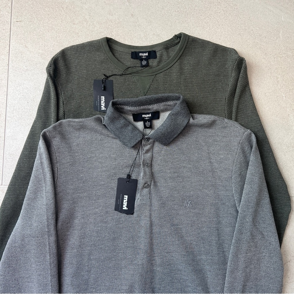 Mavi Thermal Knit Long Sleeve Bundle Men’s Size Large